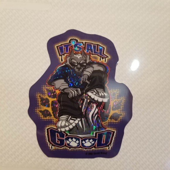 '02 Street Breed prism vending mach. sticker "It's All Good" - Picture 2 of 6